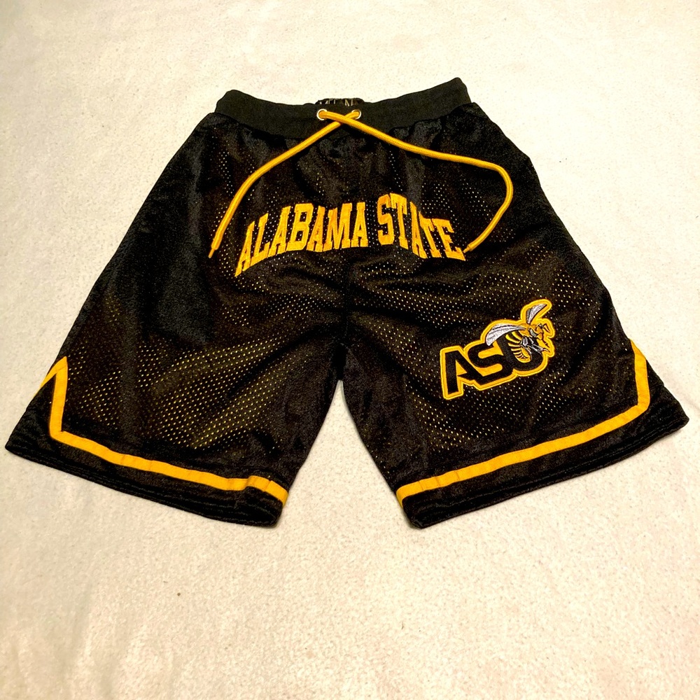 Men’s Reversible “Tones of Melanin” and Hornets 1867 Black and Yellow  Shorts